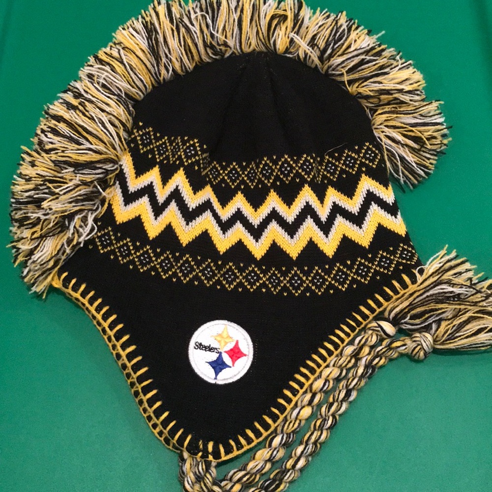 NFL Team Apparel Steelers winter knit hat